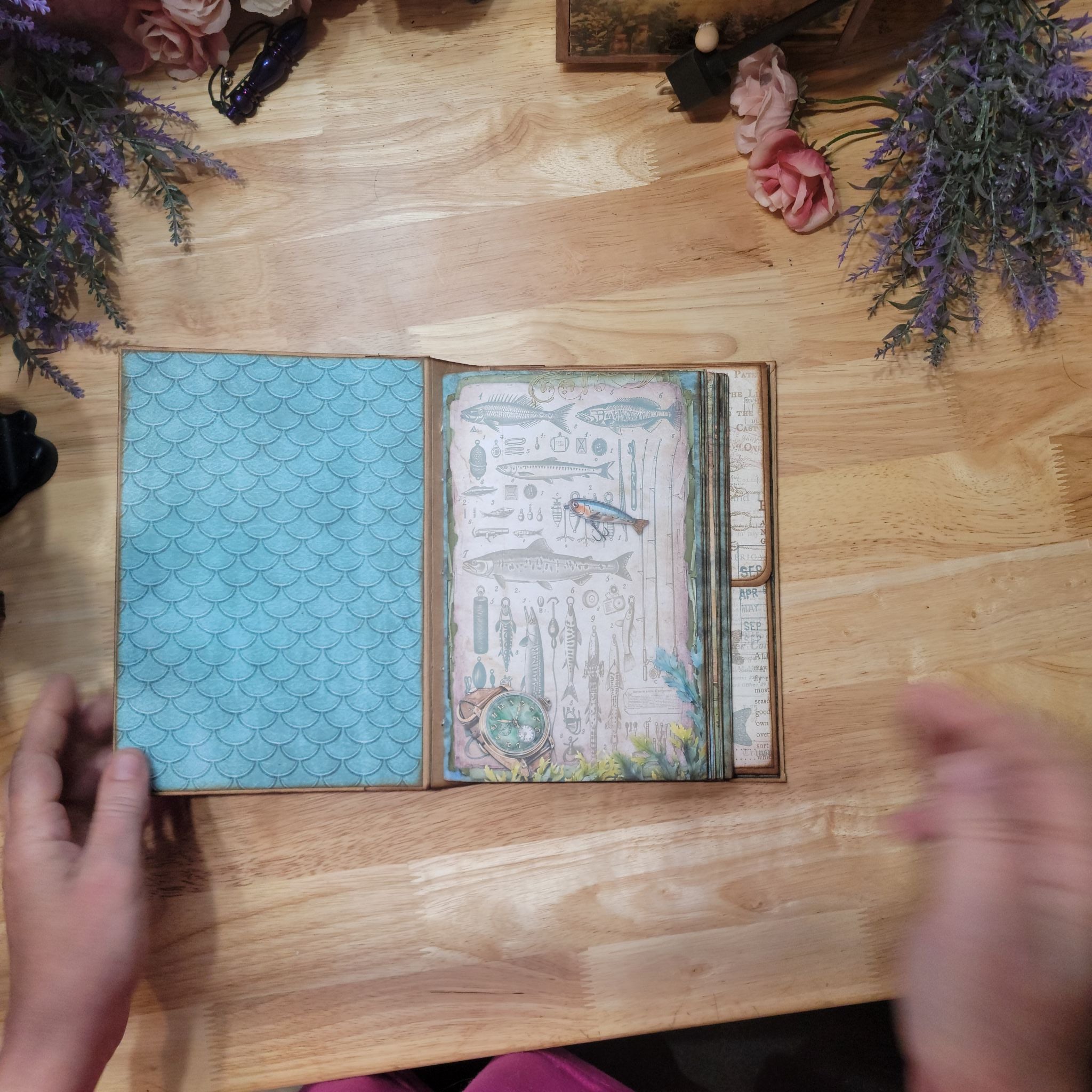 Vintage Fishing Journal & Log Book