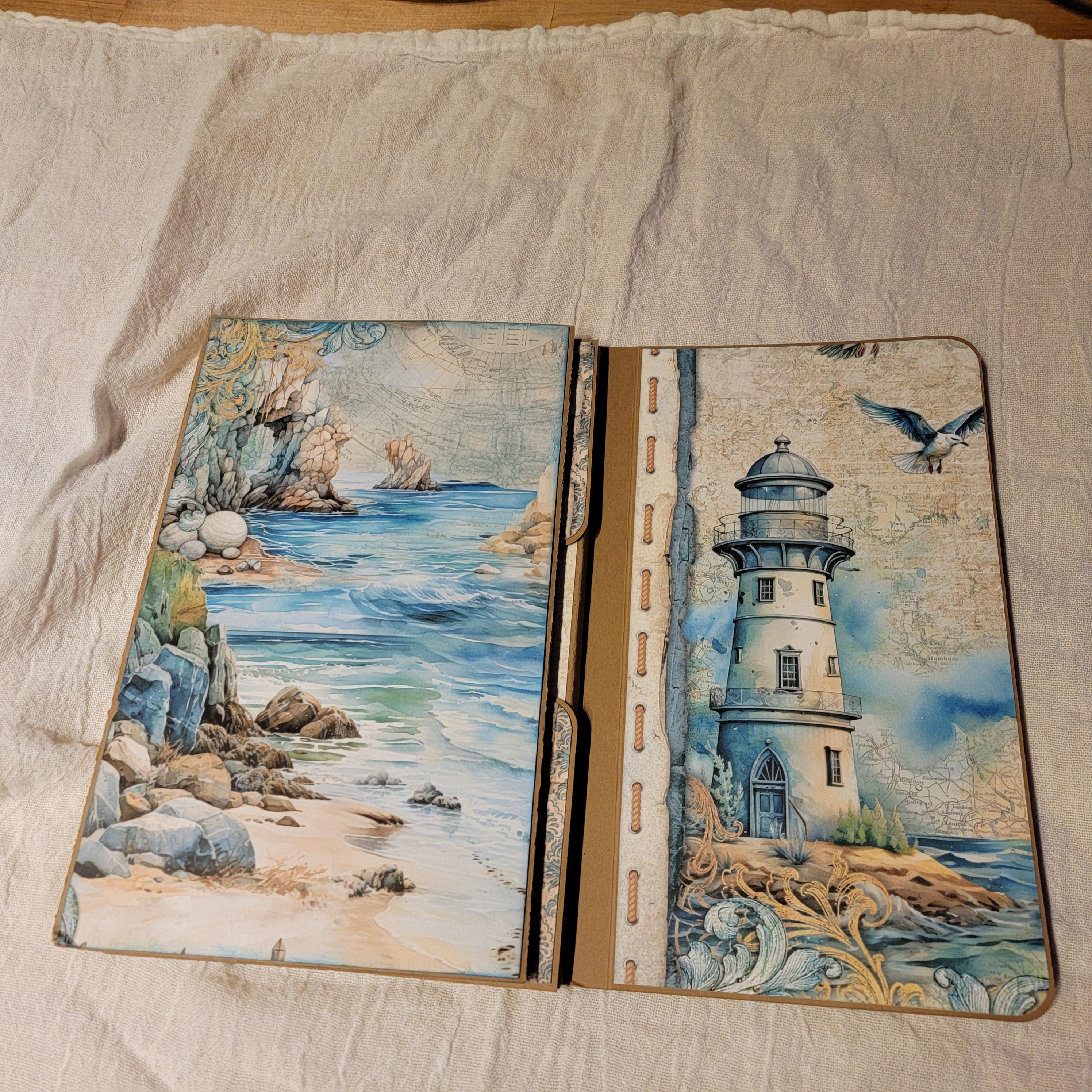 Coastal Treasure Junk Journal