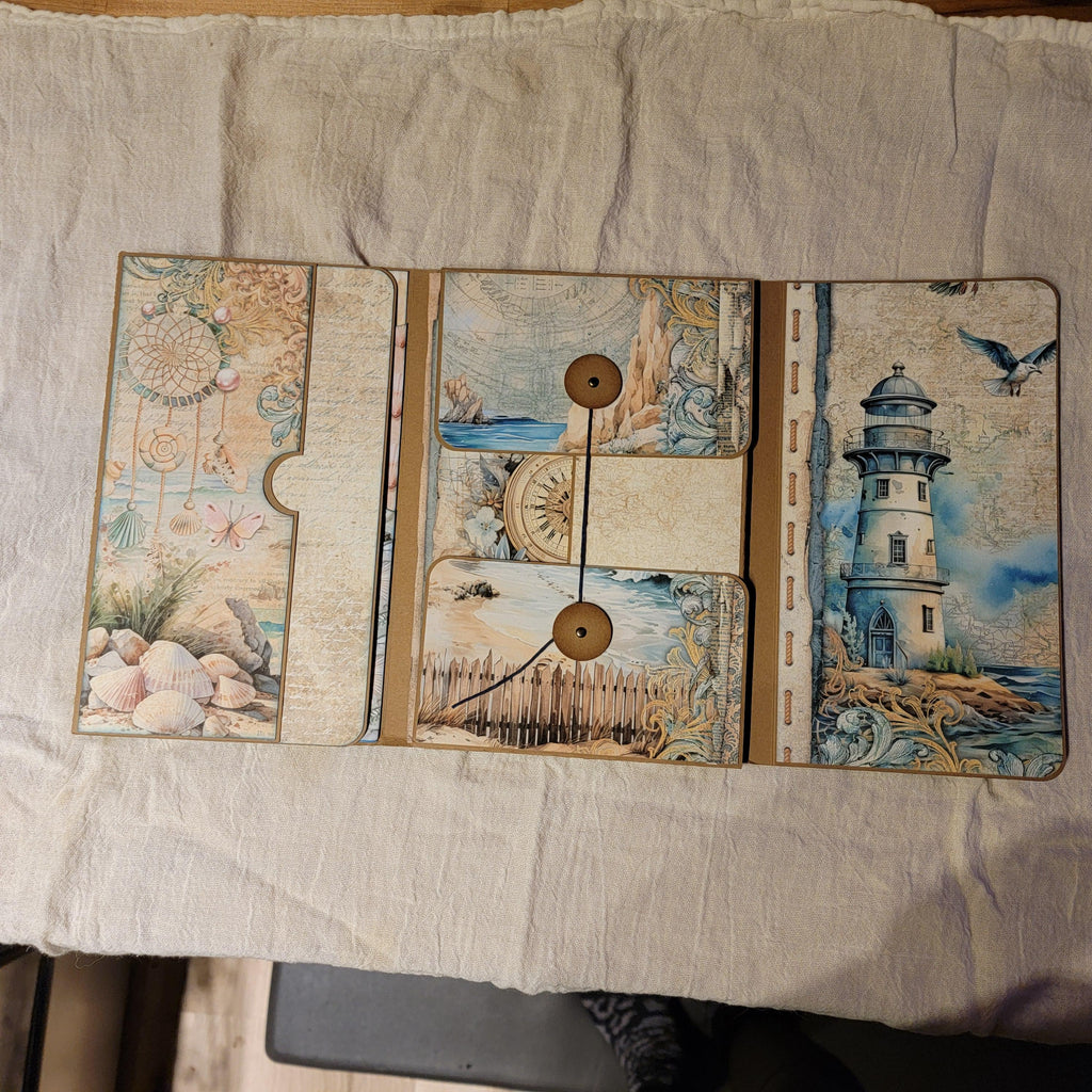 Coastal Treasure Junk Journal