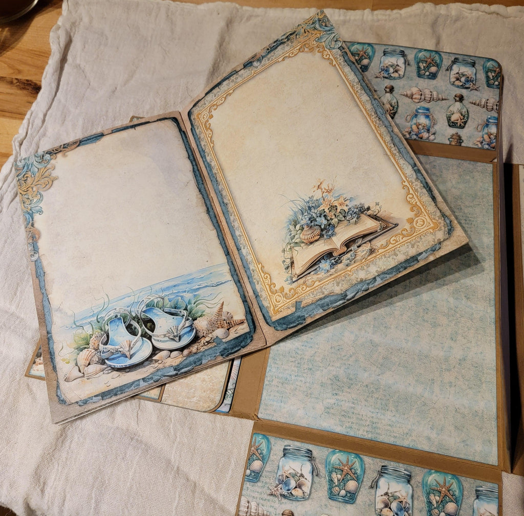 Coastal Treasure Junk Journal