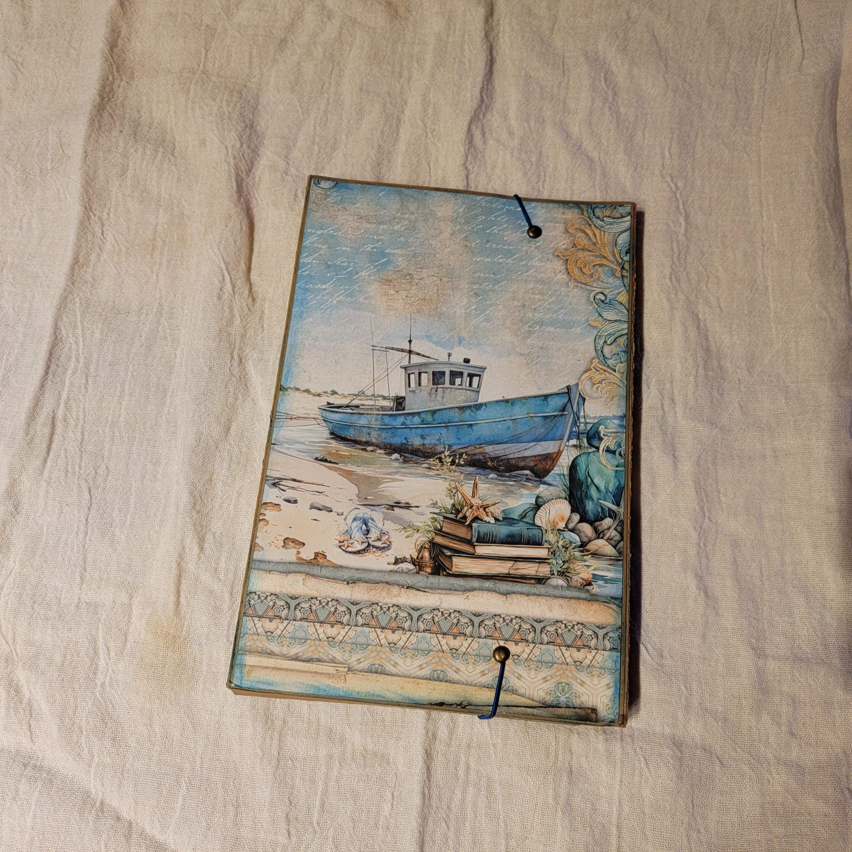 Coastal Treasure Junk Journal