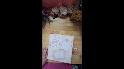 Baby Girl 1st Year interactive Album/Journal