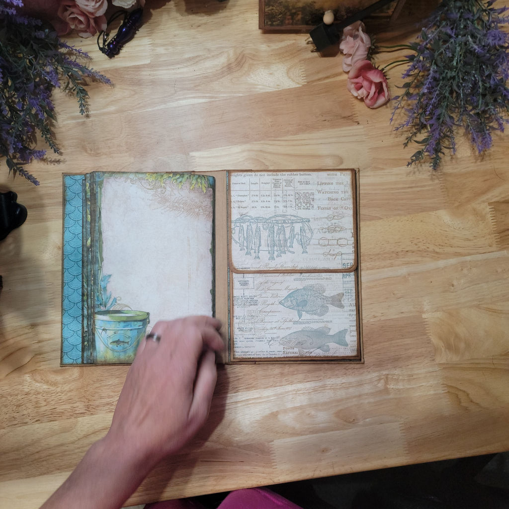 Vintage Fishing Journal & Log Book