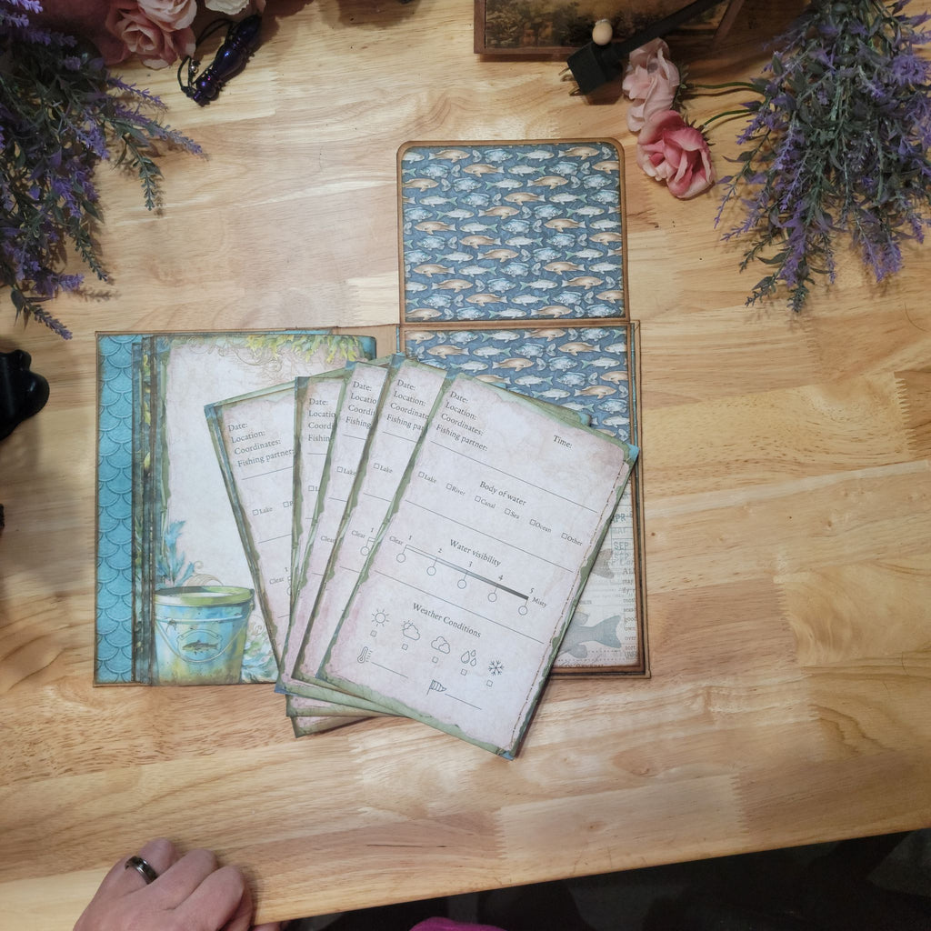 Vintage Fishing Journal & Log Book