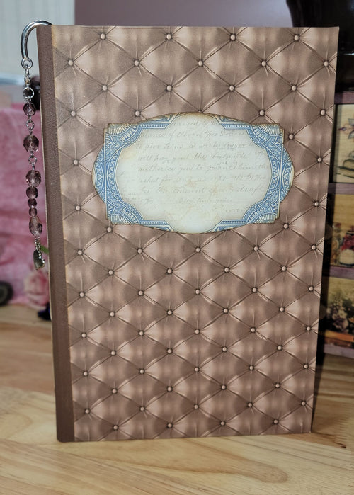 Bookmark with Heart - Pink & Purple Beads