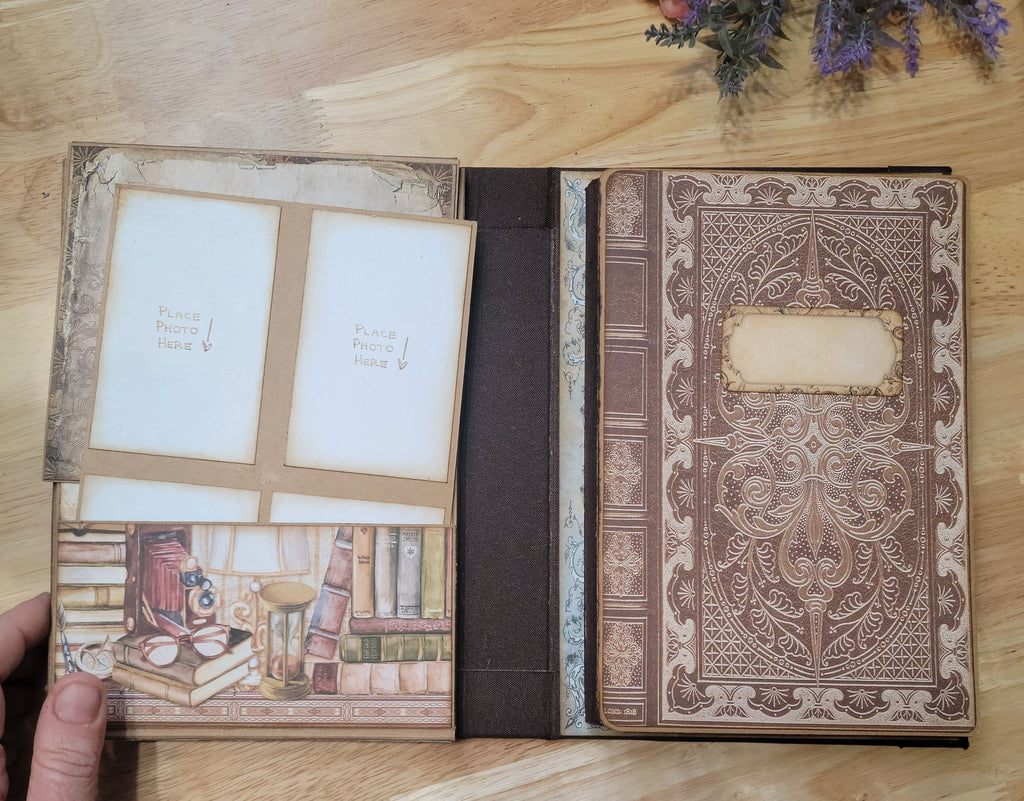 Library Themed Hybrid Journal