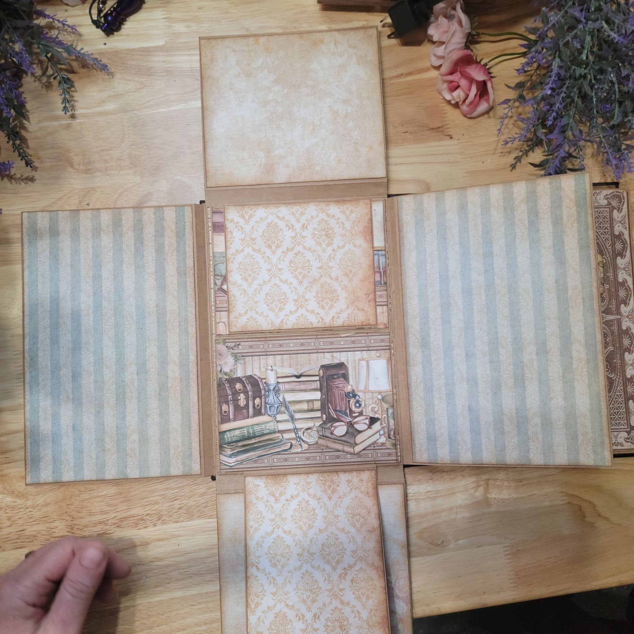 Library Themed Hybrid Journal