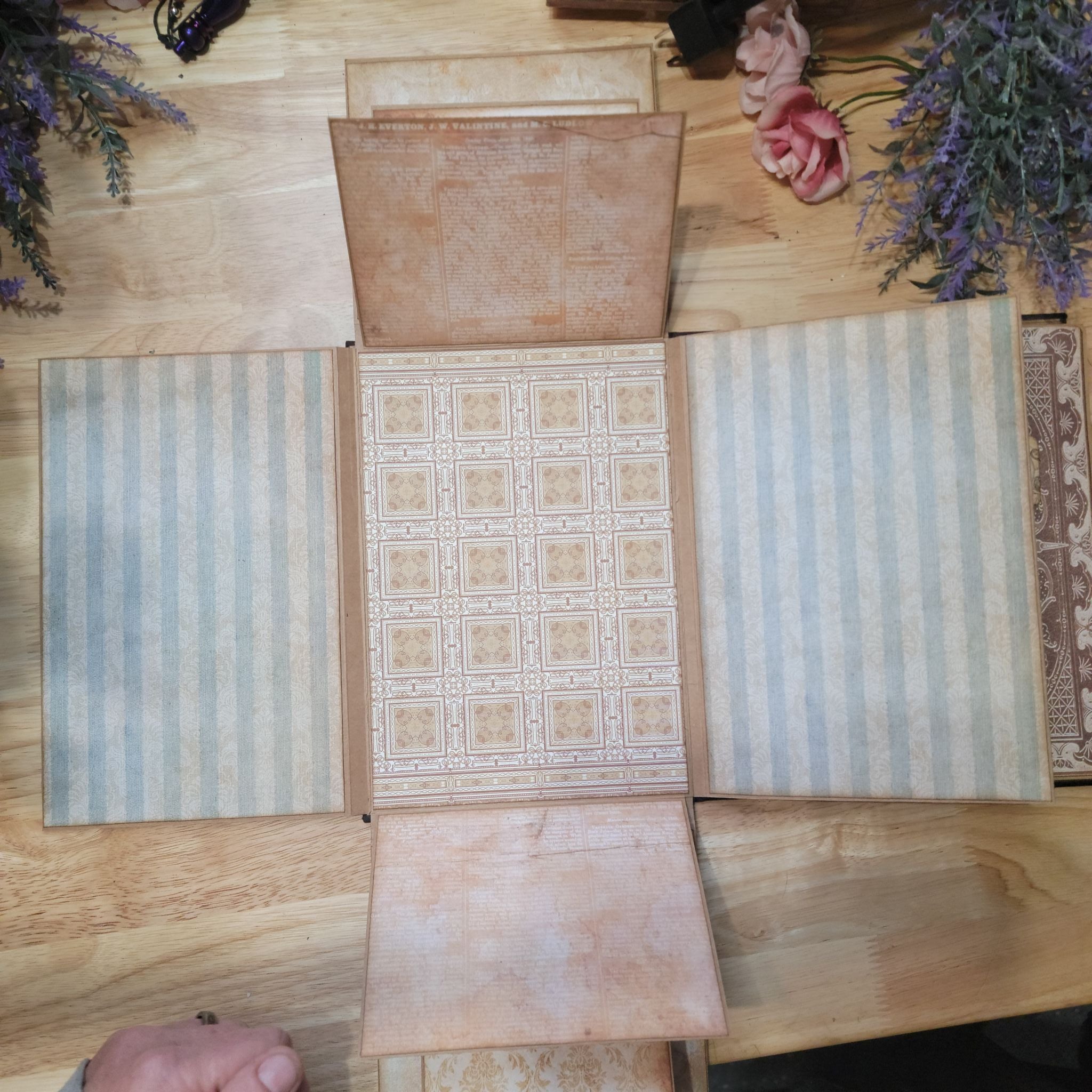 Library Themed Hybrid Journal