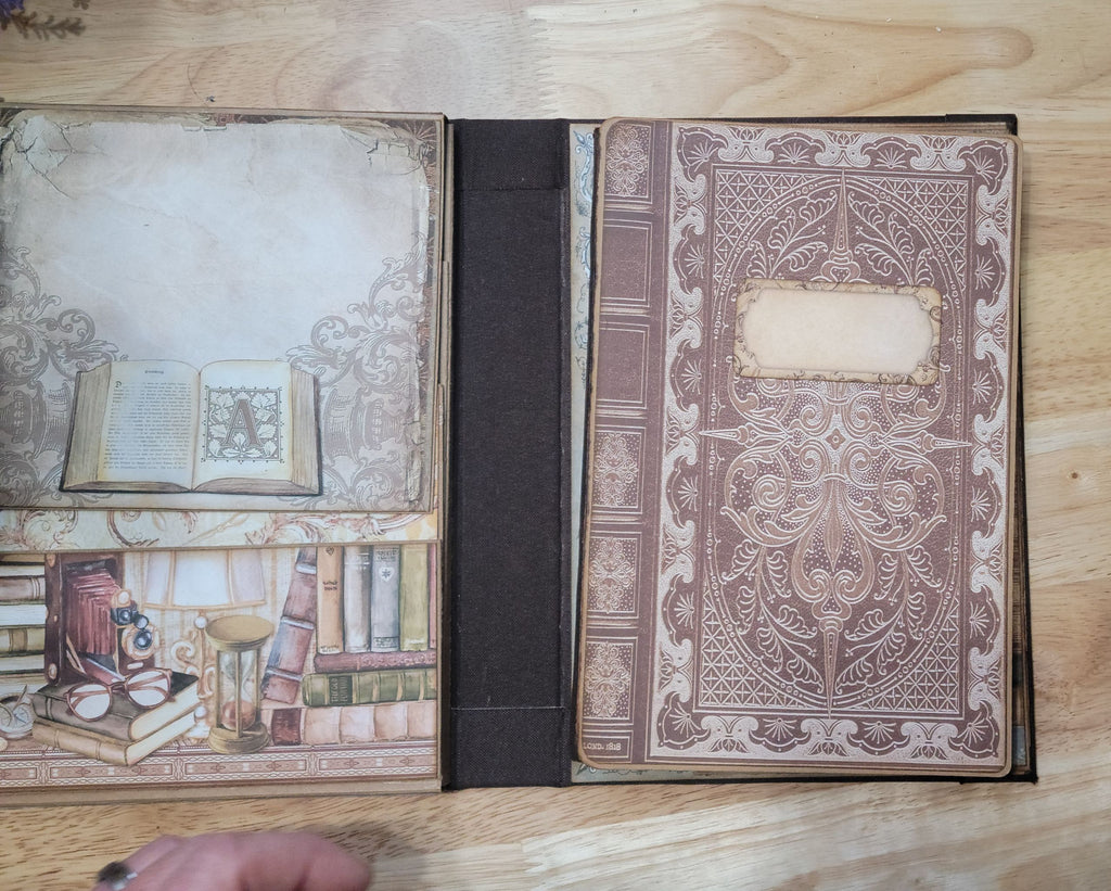 Library Themed Hybrid Journal