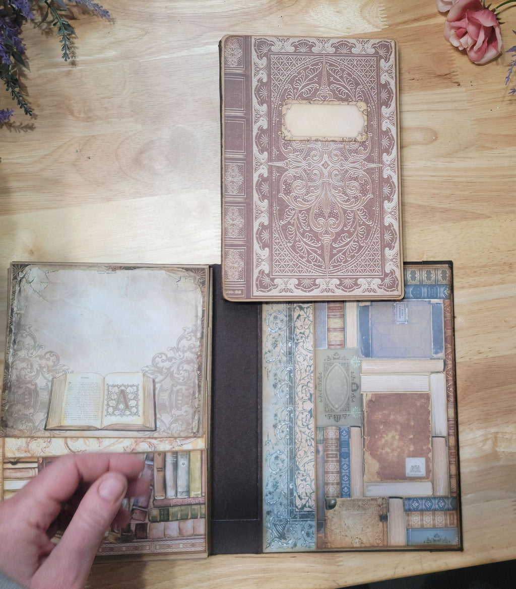 Library Themed Hybrid Journal